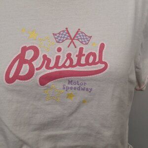 Bristol Motor Speedway Size Youth X Large Crop T shirt